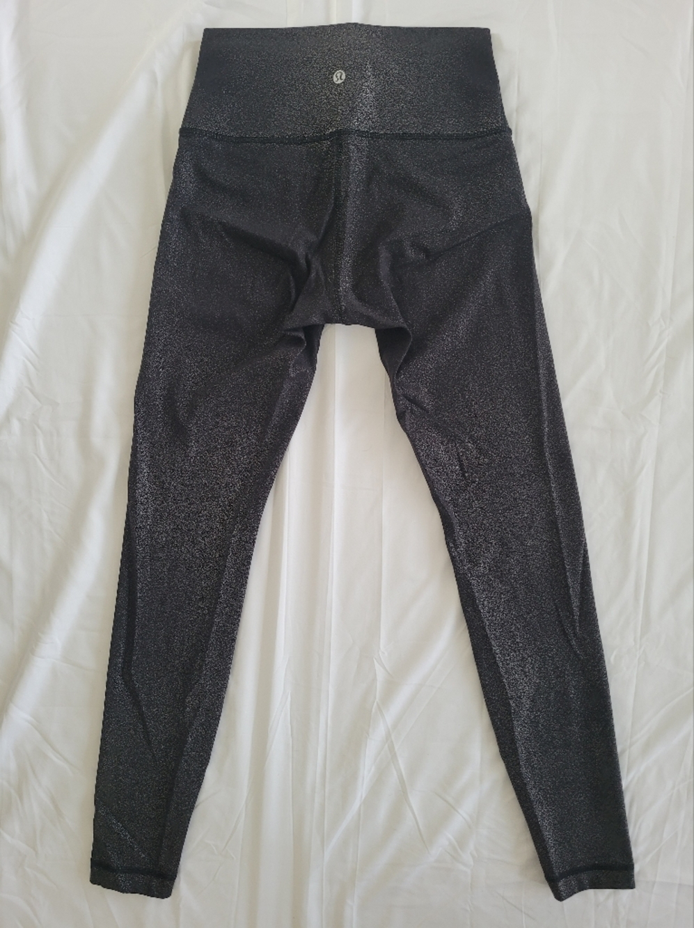 Lululemon Wunder Under High-Rise Tight *Foil28" Luminosity/Silver Sparle Sz6